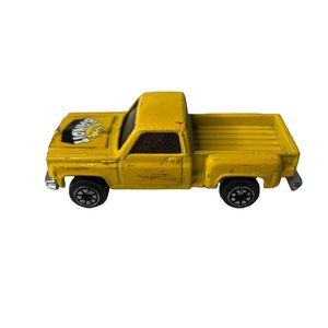 Vintage Die Cast Yellow Toy Car Bandit Chevy Chevrolet Truck Vehicle Collectible